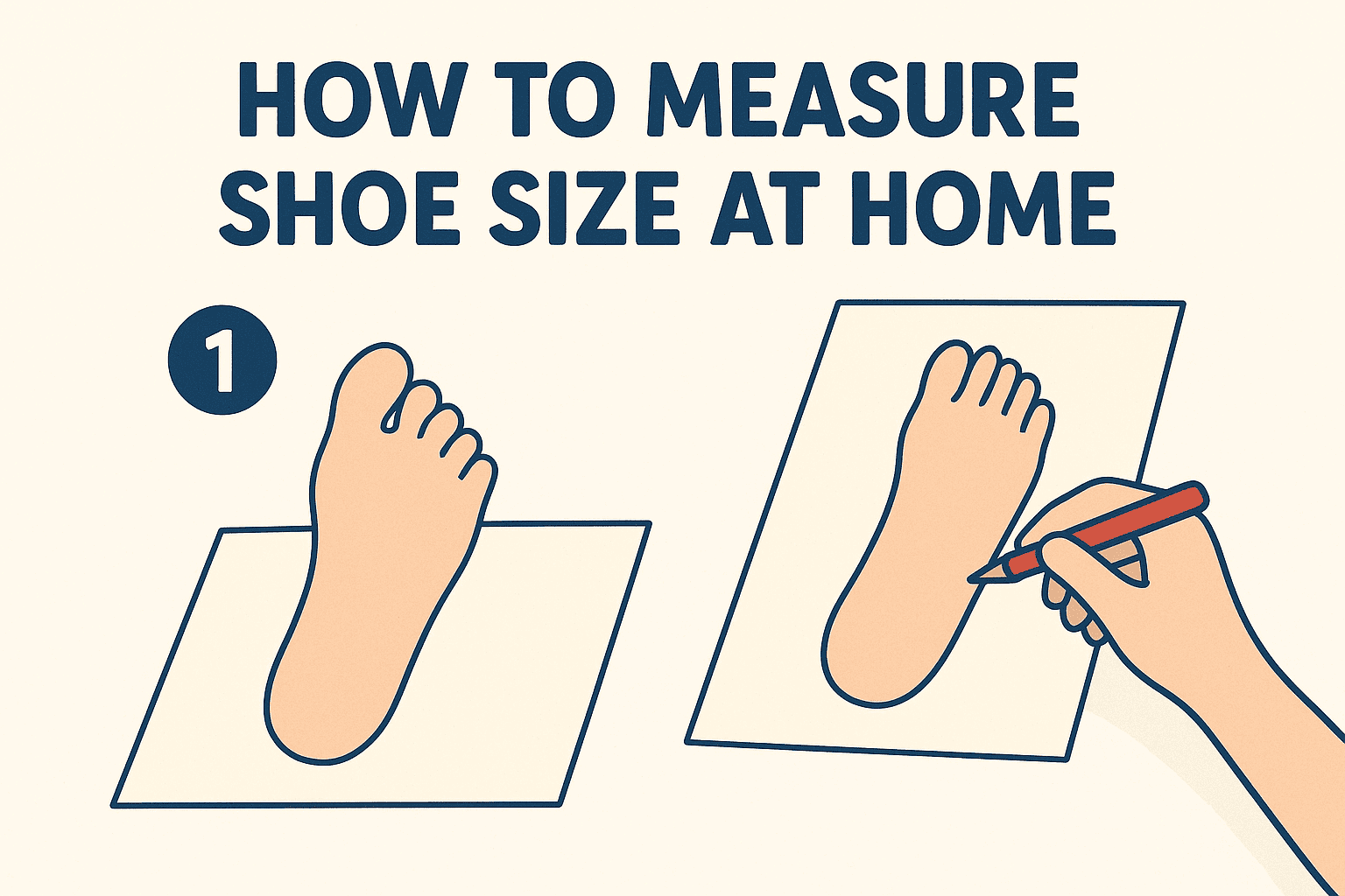 measure shoe size online