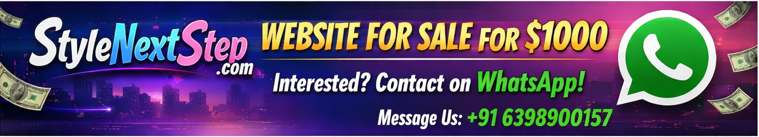 StyleNextStep Website For Sale